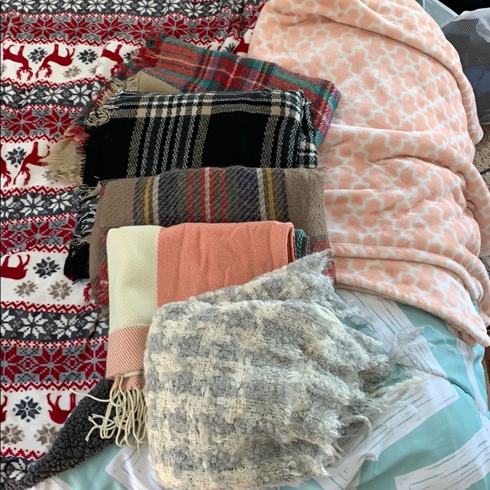 5 scarves